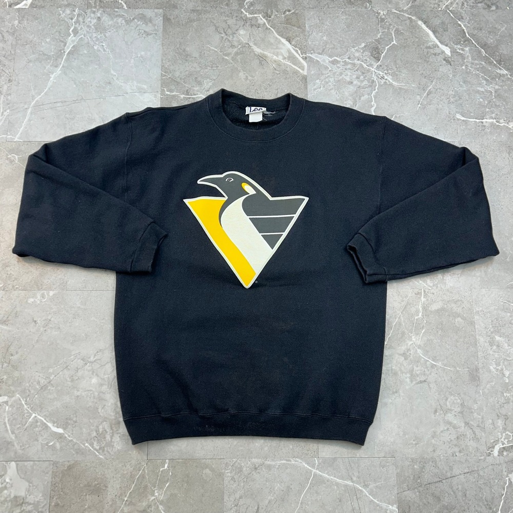Vintage Pittsburgh Penguins Sweatshirt Mens Medium Mario Lemieux Crewneck